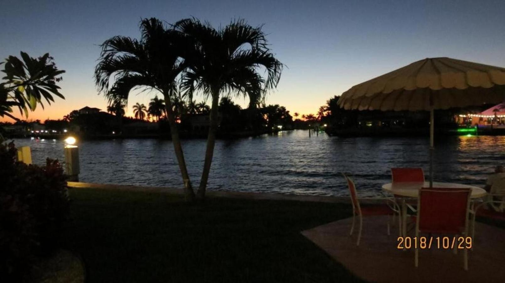 Studio Intracoastal Views! 5 Min Walk To The Beach Villa Pompano Beach Exteriör bild