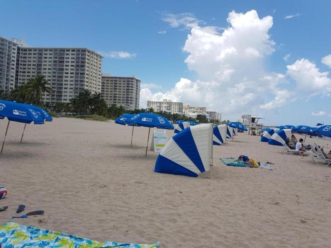 Studio Intracoastal Views! 5 Min Walk To The Beach Villa Pompano Beach Exteriör bild