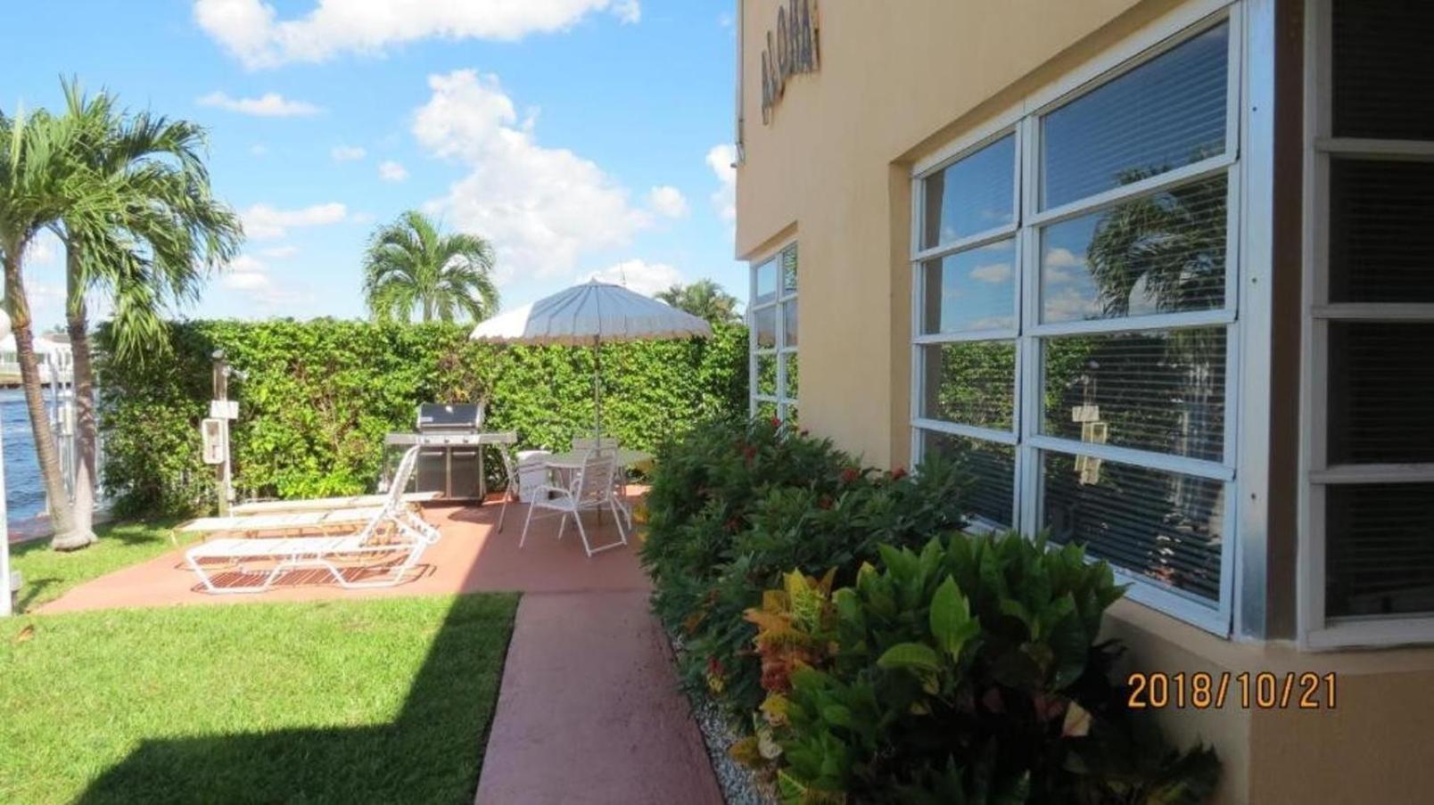 Studio Intracoastal Views! 5 Min Walk To The Beach Villa Pompano Beach Exteriör bild