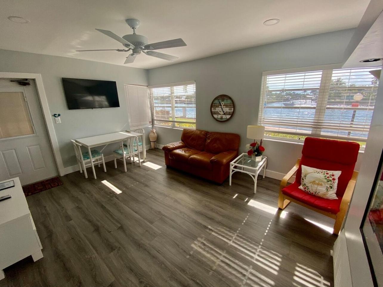Studio Intracoastal Views! 5 Min Walk To The Beach Villa Pompano Beach Exteriör bild